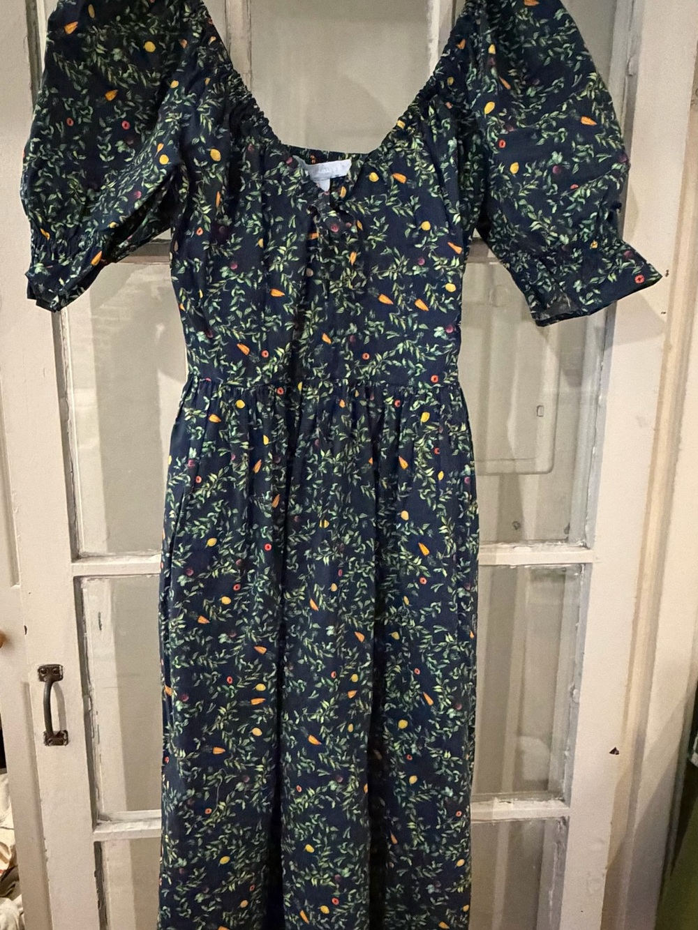 Hill House Ophelia dress - M - Midnight garden